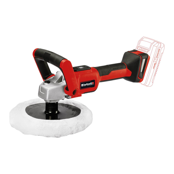 EINHELL CE-CP 18/180 Li E Instructions D'origine