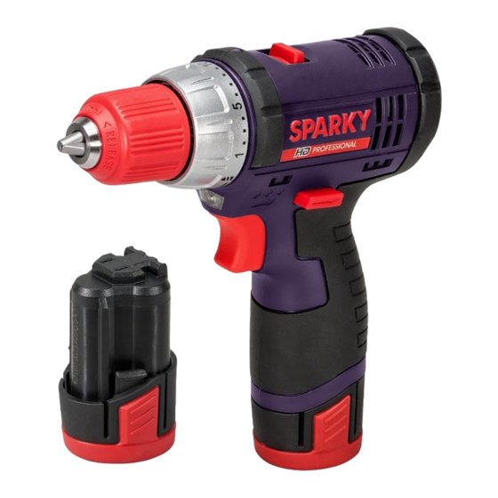 SPARKY BR2 10.8Li-C HD Notice Originale