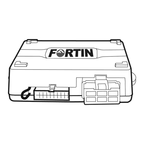 Fortin FSA-208 Guide D'installation