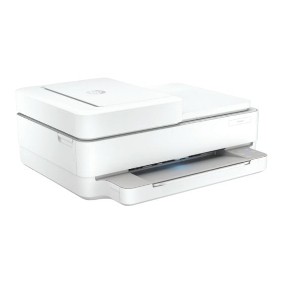 HP DeskJet Plus Ink Advantage 6400 Serie Guide De L'utilisateur