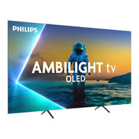 Philips AMBILIGHT tv OLED810 Serie Mode D'emploi