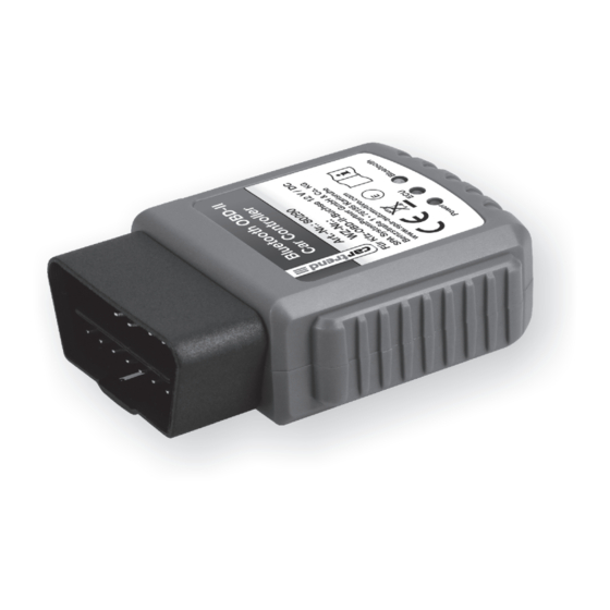 Cartrend Bluetooth OBD-II Mode D'emploi