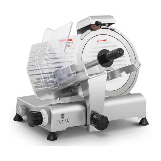Royal Catering RCAM-250E Manuel D'utilisation