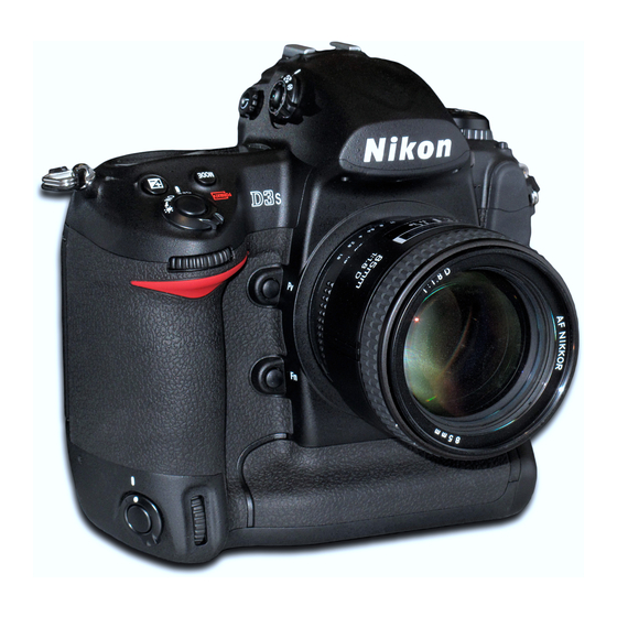 Nikon D3S Manuel D'utilisation