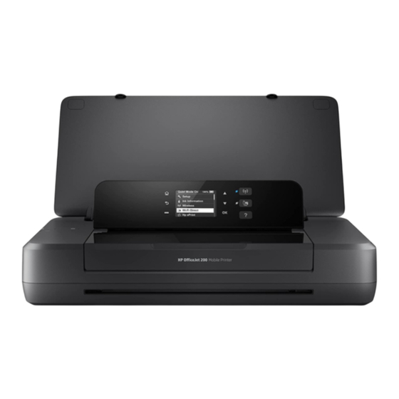 HP OfficeJet 200 Mobile Serie Mode D'emploi