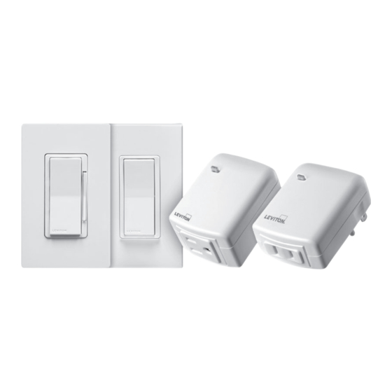 Leviton decora smart zigbee DG15S Guide De Démarrage