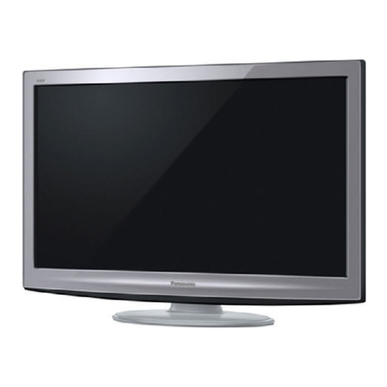 Panasonic VIERA TX-L32GN23 Mode D'emploi