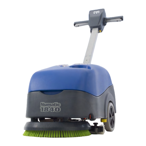 Numatic TTB 1840 Mode D'emploi