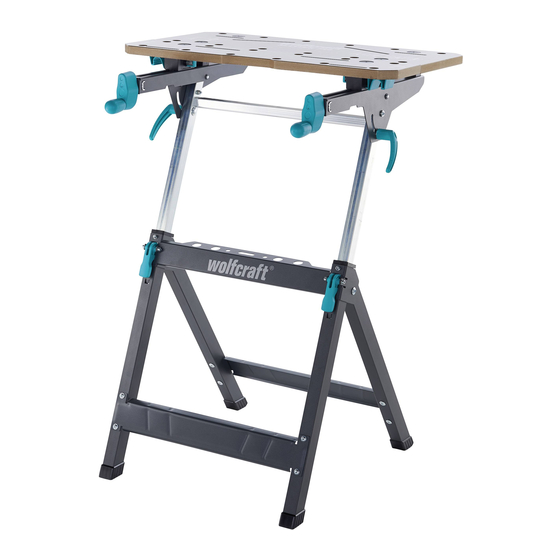 Wolfcraft MASTER 750 ERGO Manuels