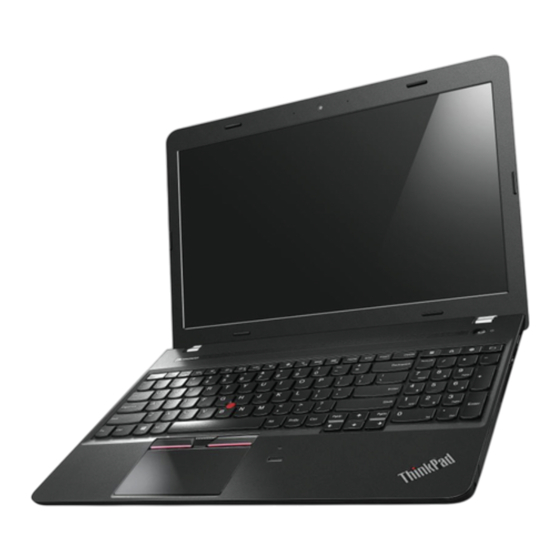 Lenovo ThinkPad E550 Guide D'utilisation