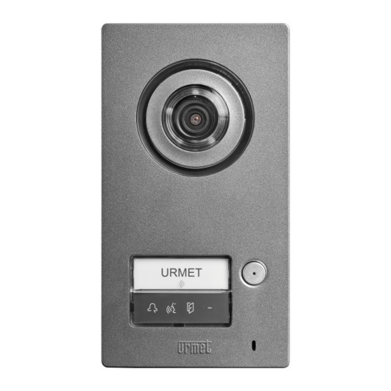 Urmet Mikra2 1784/1 Notice D'installation Et Utilisateur