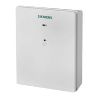 Siemens RCR114.1 Guide Rapide