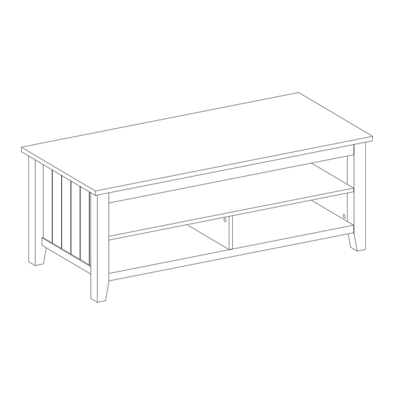 Walker Edison GRO48CT Instructions De Montage