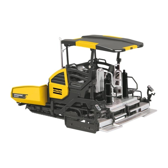 Atlas Copco Dynapac SD2500C Utilisation Et Entretien