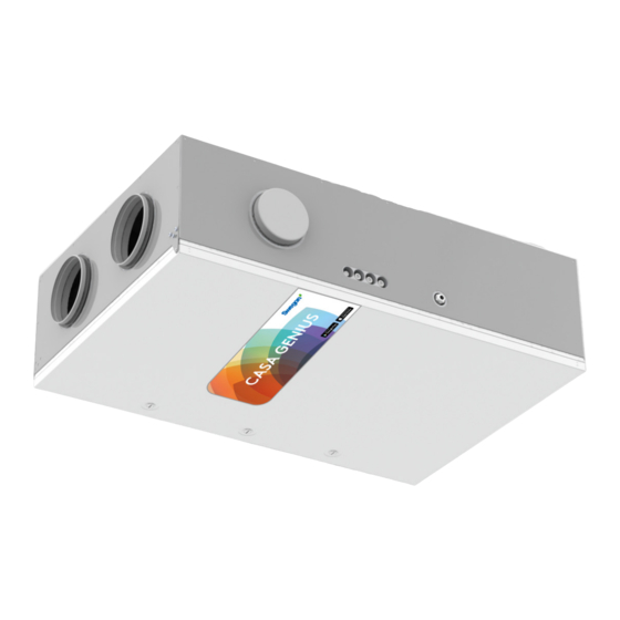 Swegon CASA R4C GENIUS Notice D'installation Et De Mise En Service