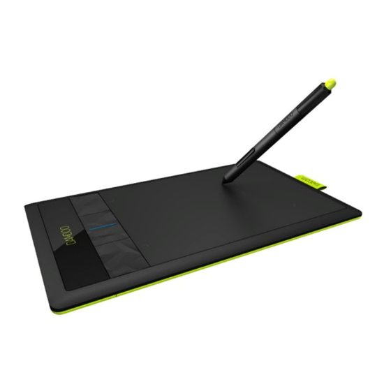 Wacom Bamboo CTH-470 Notice D'utilisation