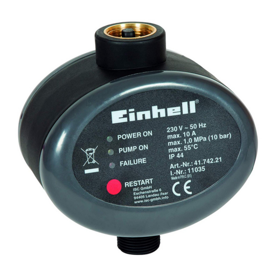 EINHELL 41.742.21 Mode D'emploi