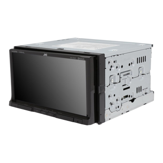 JVC KW-V50BT Mode D'emploi