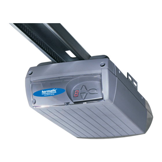 tormatic GTA 701 NRG Manuel D'utilisation