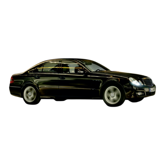 Mercedes-Benz E 2008 Serie Notice D'utilisation