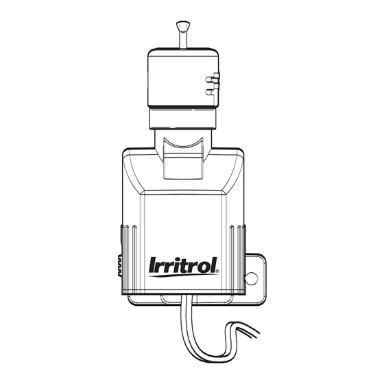 Irritrol RainSensor RS500 Mode D'emploi