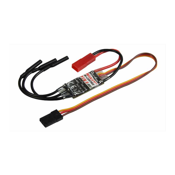 Multiplex ROXXY BL-Control 715 S-BEC Notice D'utilisation