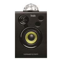 Hercules DJSPEAKER 32 PARTY Mode D'emploi