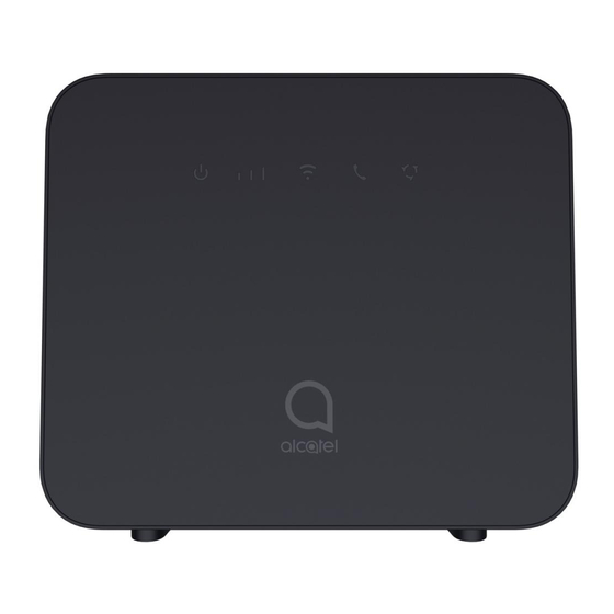 Alcatel LINKHUB LTE Cat4 Home Station Manuels