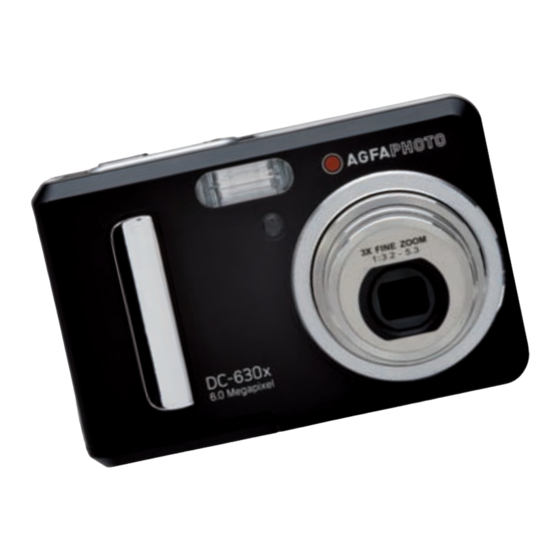 AgfaPhoto DC-630x Manuel D'utilisateur