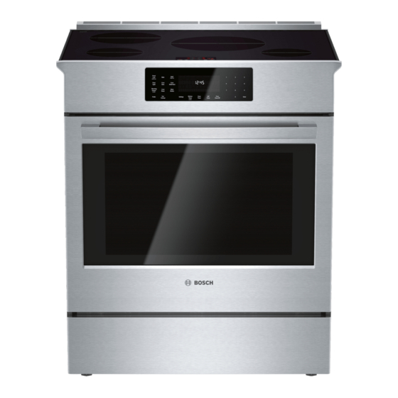 Bosch 800 Serie Manuel D'installation