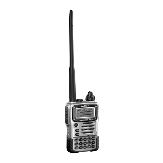 Yaesu VX-7R Notice D'emploi