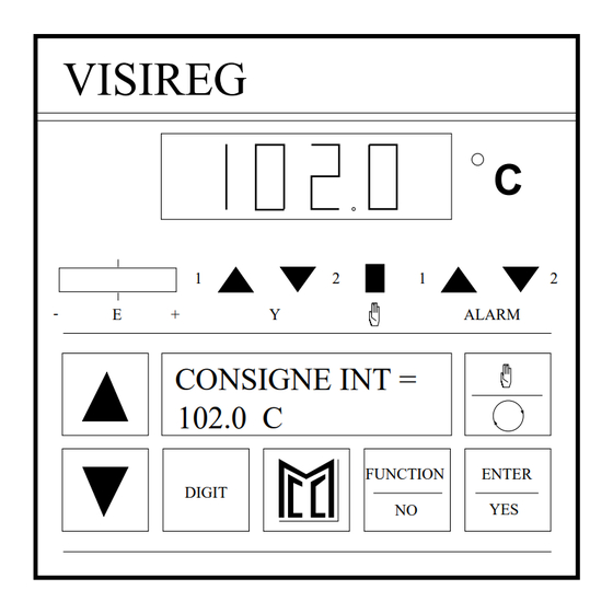 MCC VISIREG ET 10 Notice D'exploitation