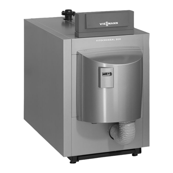 Viessmann Vitocrossal 200 type CM2 Notice De Maintenance