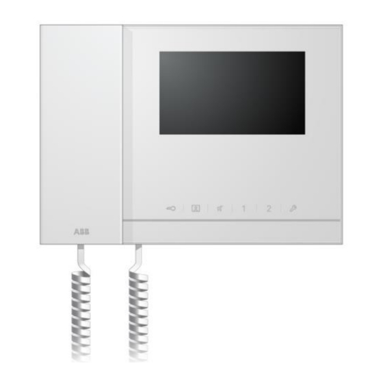 ABB WM1601 Mode D'emploi