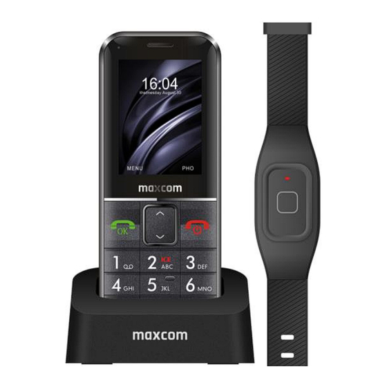 Maxcom comfort MM735BB Manuel De L'utilisateur