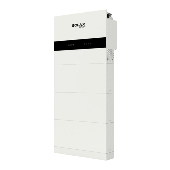 SolaX Power X1-IES-A Serie Manuel D'installation