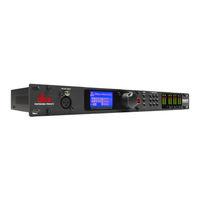 dbx DriveRack PA2 Mode D'emploi