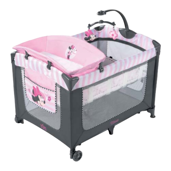 ingenuity Disney Baby Minnie Mouse Blushing Bows Playard Mode D'emploi