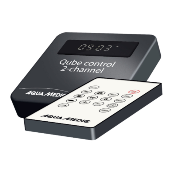 Aqua Medic Qube control LEDspot Manuels