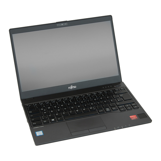 Fujitsu LIFEBOOK U938 Manuel D'utilisation