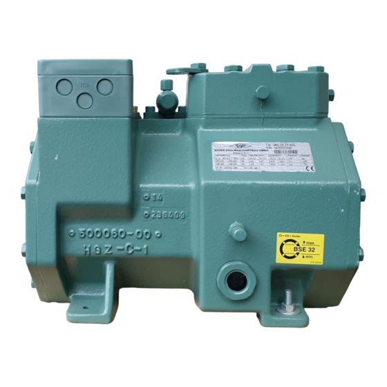 Bitzer OCTAGON Serie Instructions De Service