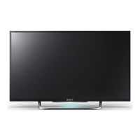 Sony BRAVIA KDL-55W829B Manuel