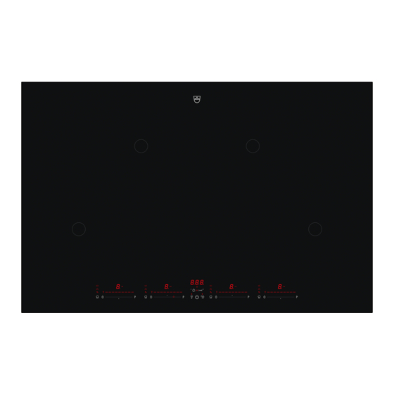 V-ZUG CookTop V4000 I804 Manuels