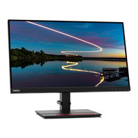 Lenovo ThinkVision T24m-20 Guide D'utilisation