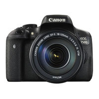 Canon EOS 760D Mode D'emploi