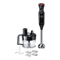 Bosch ErgoMixx MS62B6190 Mode D'emploi