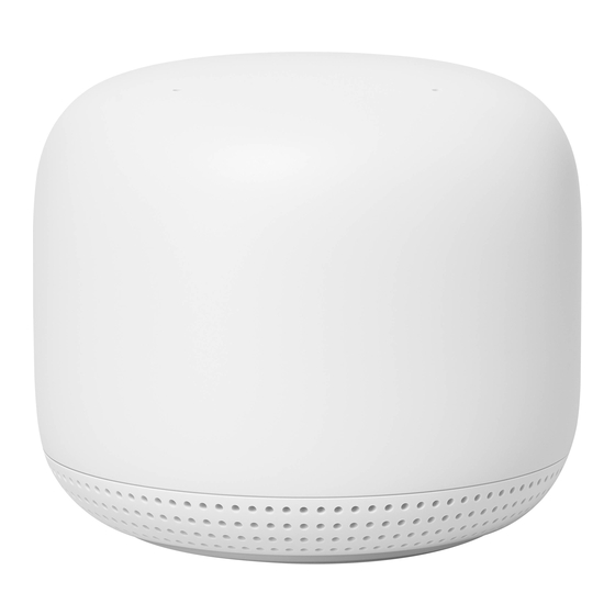 Google Nest Wifi Guide Rapide