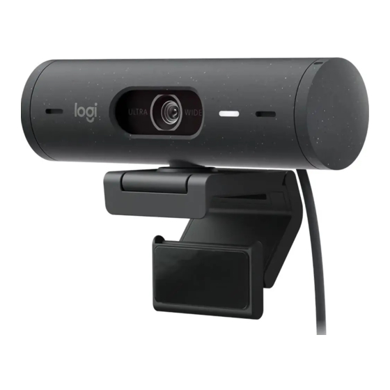 Logitech BRIO 500 Guide Rapide