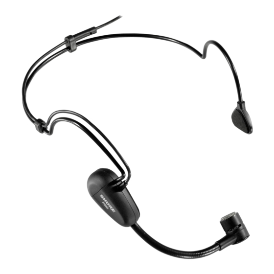 Shure PG30 Mode D'emploi