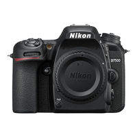 Nikon D7500 Guide De Menus